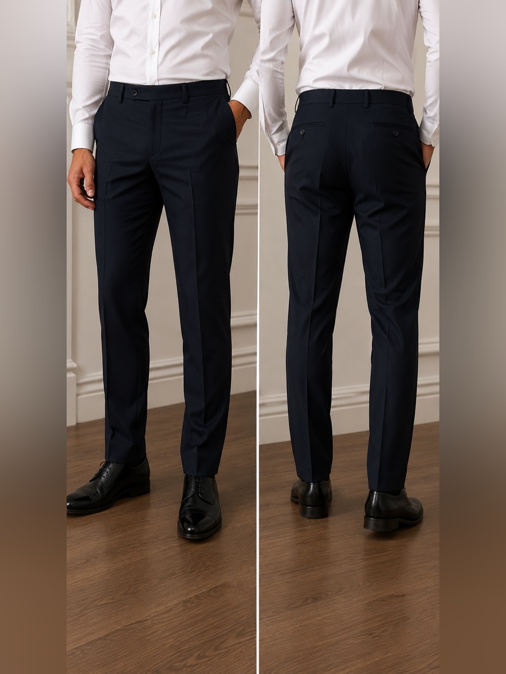 Calvin Klein Black Men's Dress Pants
